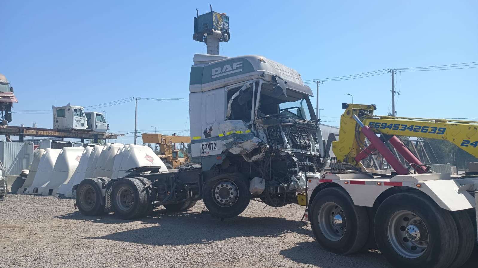 Carrocería frigorífica DAF CF 85 FTS  USADO